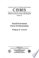 Small Fractional Parts of Polynomials