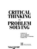 Critical Thinking and Problem Solving
