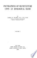 Foundations of Silviculture Upon an Ecological Basis