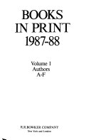 Books in Print Supplement