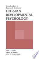 Life-span Developmental Psychology