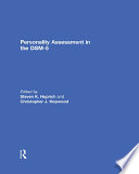 Personality Assessment in the DSM-5