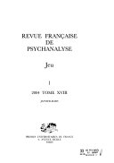 Revue française de psychanalyse