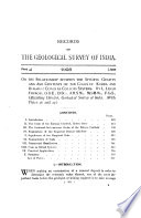 Records of the Geological Survey of India