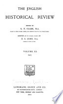 The English Historical Review