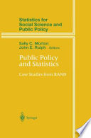 Public Policy and Statistics