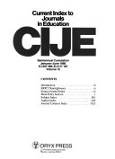Current Index to Journals in Education