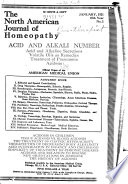 The North American Journal of Homeopathy