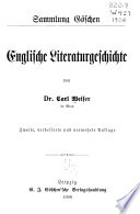 Englische Literaturgeschichte