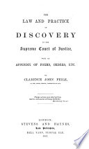 The Law and Practice of Discovery in the Supreme Court of Justice