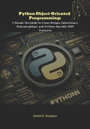 Python Object-Oriented Programming