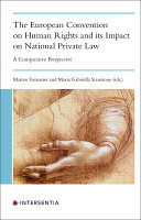 The European Convention on Human Rights and Its Impact on National Private Law