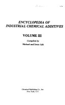 Encyclopedia of Industrial Chemical Additives