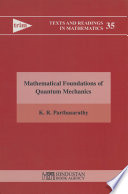 Mathematical Foundation of Quantum Mechanics