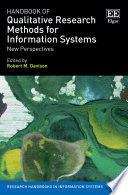 Handbook of Qualitative Research Methods for Information Systems