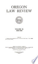 Oregon Law Review