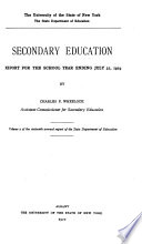 New York State Education Department Bulletin