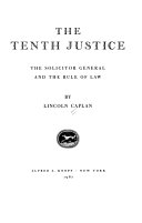 The Tenth Justice