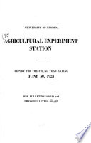 Report for the Fiscal Year Ending June 30th