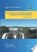 Rock Mechanics for Natural Resources and Infrastructure Development - Invited Lectures