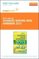 Saunders Nursing Drug Handbook