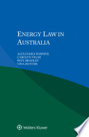 Energy Law in Australia