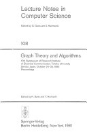 Graph Theory and Algorithms