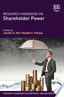 Research Handbook on Shareholder Power