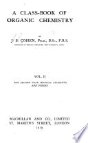 A Class-book of Organic Chemistry