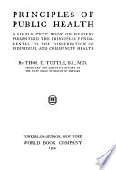Principles of Public Health ...