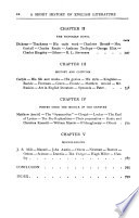 A Short History of English Literature