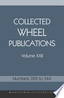 Collected Wheel Publications Volume XXII