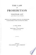 The Law of Prohibition