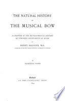 The Natural History of the Musical Bow