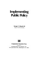 Implementing Public Policy