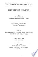 Conversations on chemistry, tr. [from Die Schule der Chemie] by E.C. Ramsay (S.K. Turnbull).