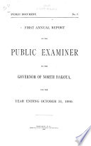 Biennial Report of the Department of Banking and Financial Institutions to the State Banking Board of North Dakota