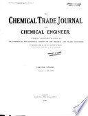 The Chemical Trade Journal and Chemical Engineer