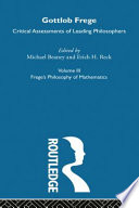 Gottlob Frege: Frege's philosophy of mathematics
