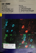 Canadian Journal of Physiology and Pharmacology
