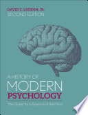 A History of Modern Psychology