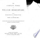 The complete works of William Shakespeare, with a biogr. intr. by H.G. Bell, illustr. with 65 photo-engravings of eminent histrionic artists