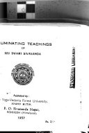 Illuminating Teachings of Sri Swami Sivananda
