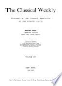 The Classical Weekly