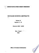 Nuclear Science Abstracts