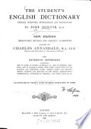 The Student's English Dictionary, Literary, Scientific, Etymological and Pronouncing