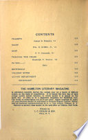 Hamilton Literary Magazine