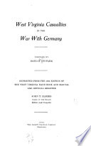 West Virginia Casualties in the War with Germany