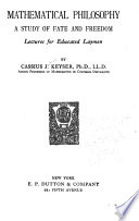 Mathematical Philosophy