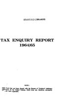 Tax Enquiry Report 1964/65